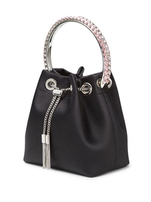 Borsa tote Bon Bon con decorazione JIMMY CHOO | BONBONVKMBLACK/CRYSTAL
